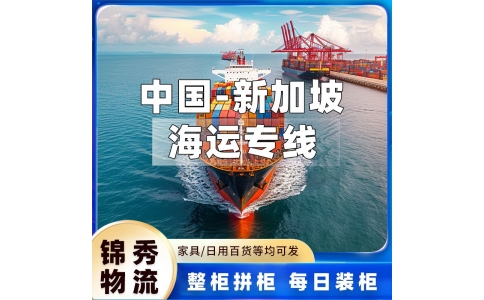 常州到新加坡物流专线_海运整柜特种柜_大型设备机床出口物流